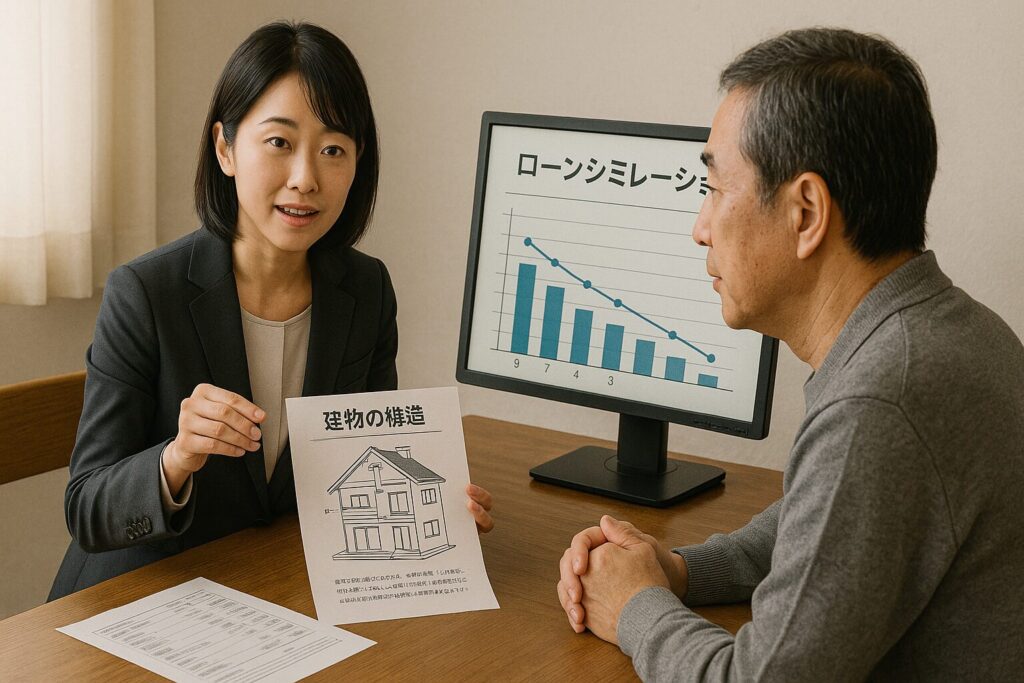 住宅価格に諸費用とローンシミュレーションを含む見積書を作成いたします。