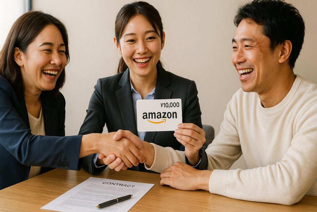 ご契約後にAmazonギフト券10,000円分をプレゼントします。