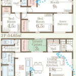 仲介手数料無料_南城市佐敷字新里_間取図_2号棟