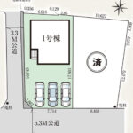仲介手数料無料_名護市田井等_区画図