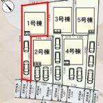 仲介手数料無料_糸満市宇江城2_区画図_1号棟