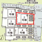 仲介手数料無料_南城市玉城字前川_区画図_2号棟