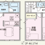 仲介手数料無料_与那原町板良敷1号棟_間取図
