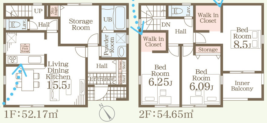 仲介手数料無料_八重瀬町具志頭lg_間取図_5号棟