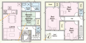 仲介手数料無料_南城市玉城字前川_間取図_5号棟