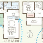 仲介手数料無料_沖縄市南桃原_間取図_1号棟