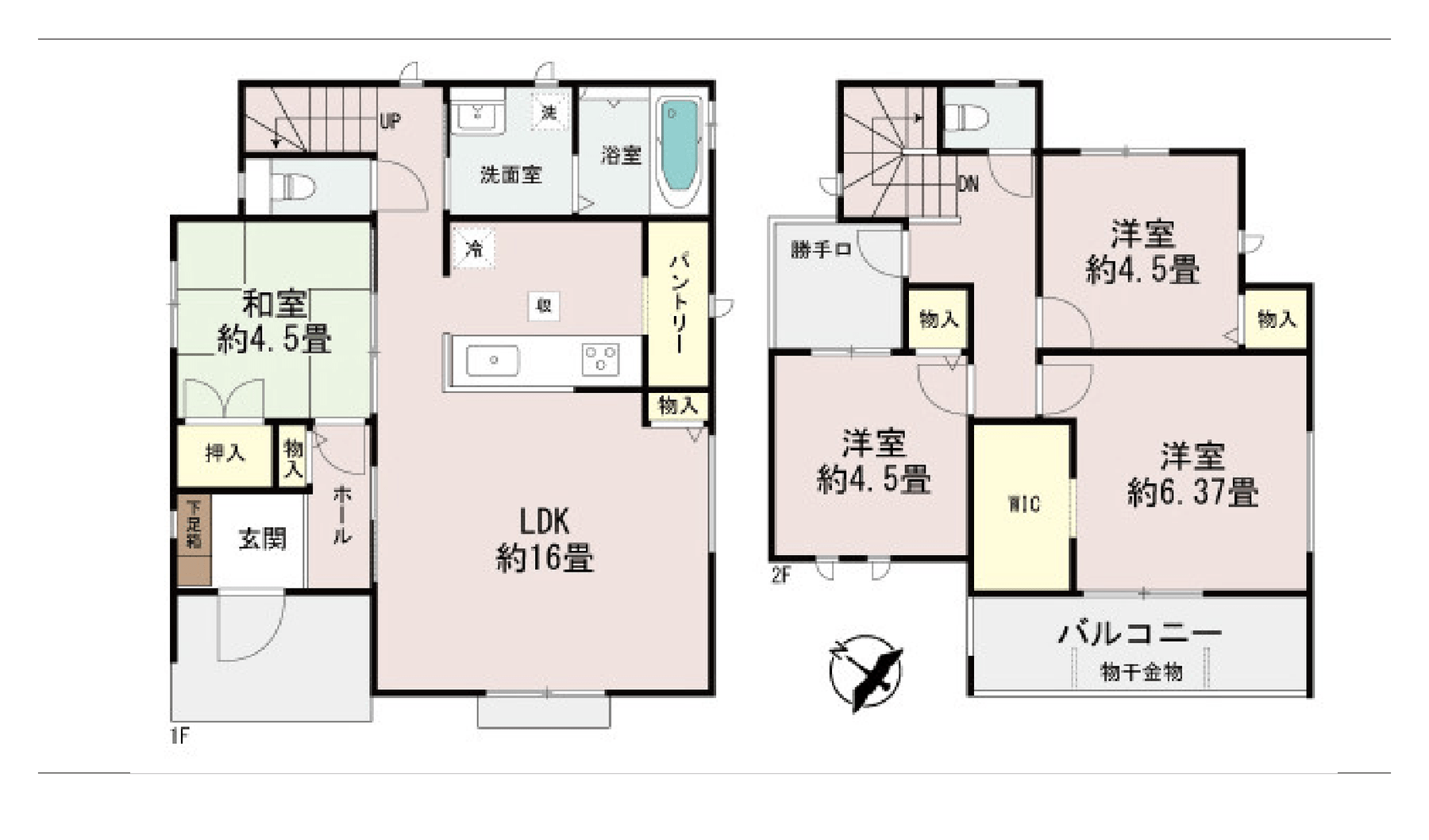 糸満市糸満 A号棟 間取図