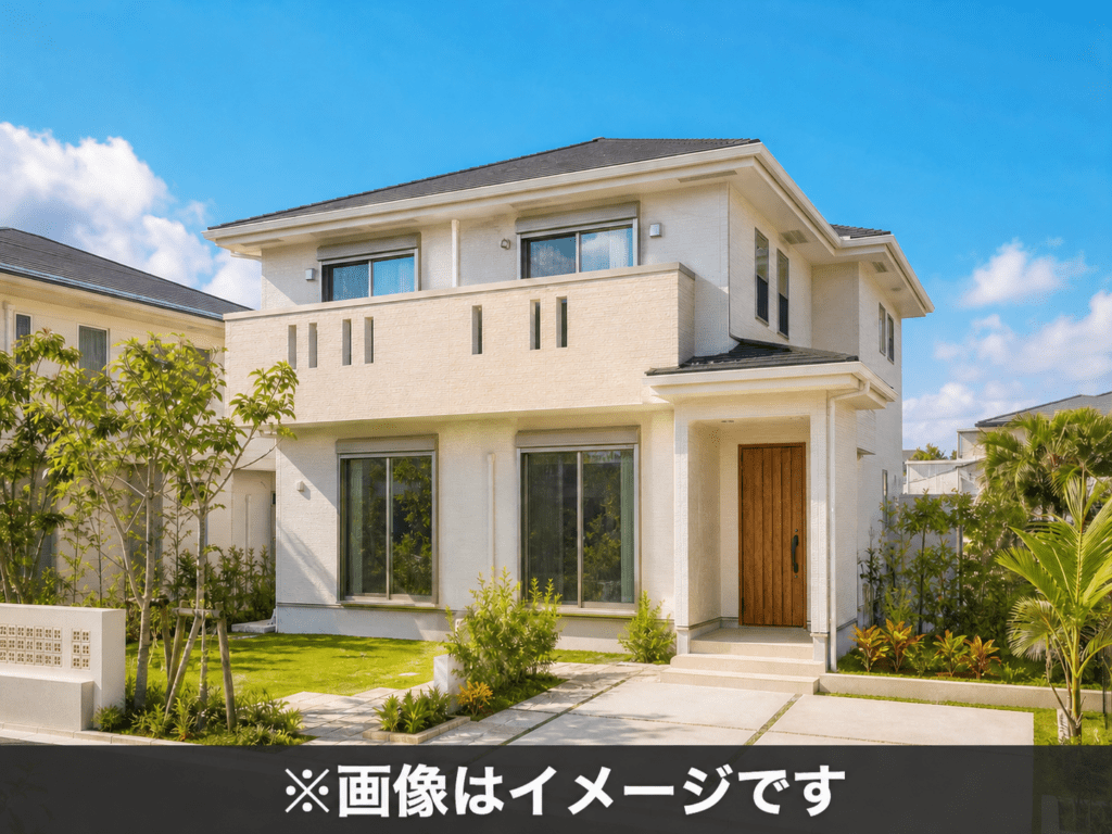 仲介手数料無料 沖縄｜新築建売住宅の外観（ハートフルタウンのイメージ画像）