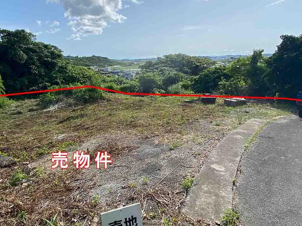 南城市玉城船越の分譲地
