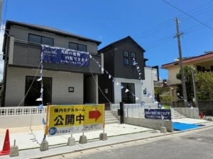 沖縄市松本のグラファーレの外観です。